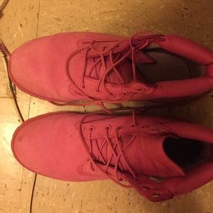 Pink timberlands